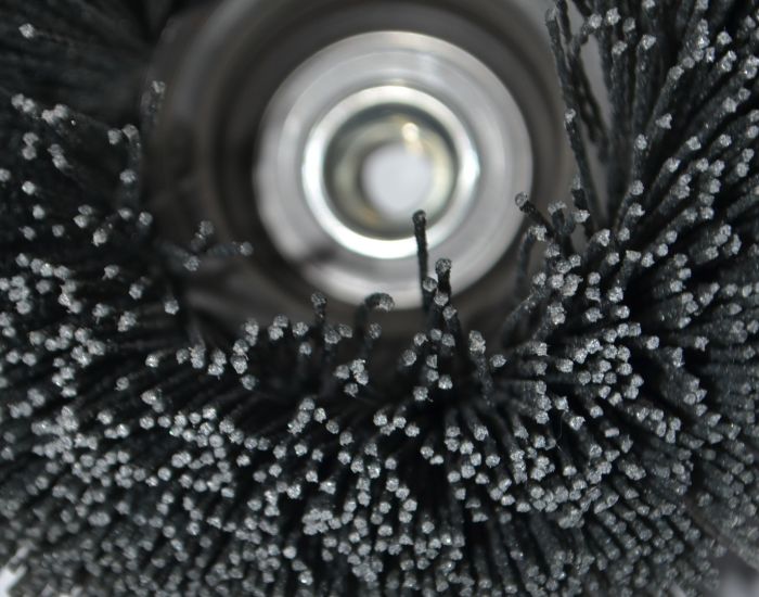 Чашкова щітка D150, M14, P120, полімерабразивний ворс, 7942613196